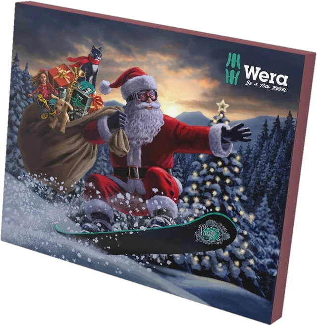 Verktøy-julekalender fra Wera 2024