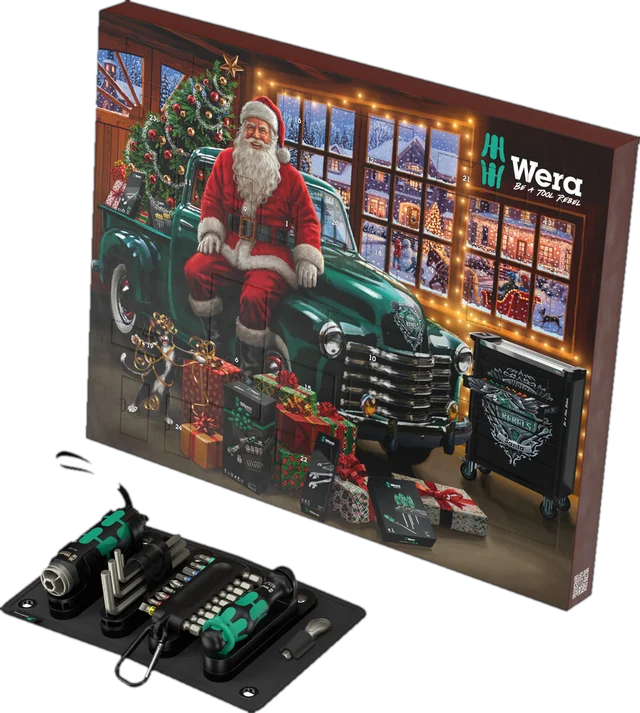 Verktøy-julekalender fra Wera 2026